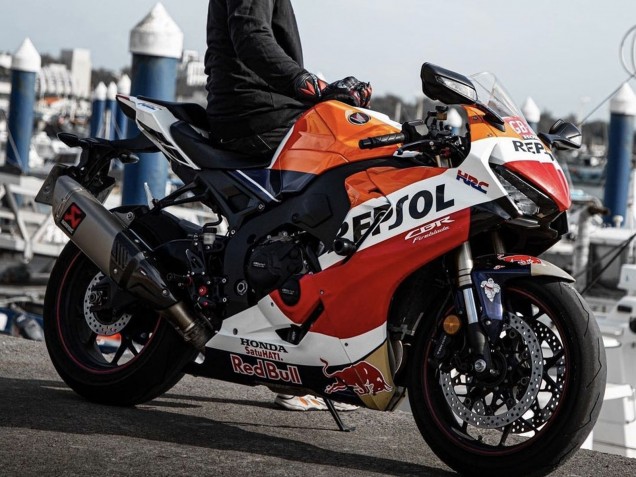 2017-2023 Honda CBR1000RR Motorcycle Fairings - Orange White Red Glossy Black Repsol Red Bull