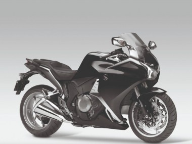 Cheap 2010-2014 Honda VFR 1200 Motorcycle Fairings - Glossy Black