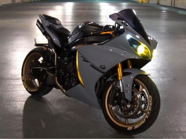 Cheap 2007-2008 Yamaha YZF R1 Motorcycle Fairings - Nardo Grey