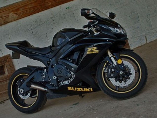 2001-2003 Suzuki GSXR 600 Motorcycle Fairings - Black