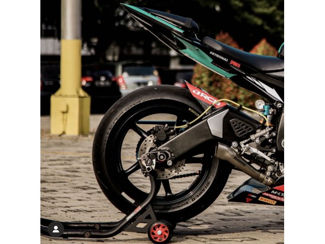 2008-2016 Yamaha YZF R6 Motorcycle Fairings - Light Green White Black Petronas