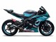 2008-2016 Yamaha YZF R6 Motorcycle Fairings - Light Green White Black Petronas