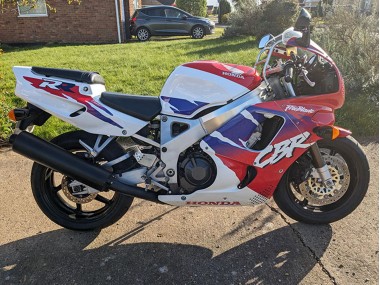 Cheap 1994-1995 Honda CBR900RR 893 Motorcycle Fairings - Red Blue White