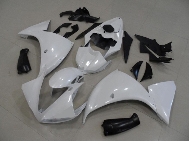 2009-2011 Yamaha YZF R1 Motorcycle Fairings - White