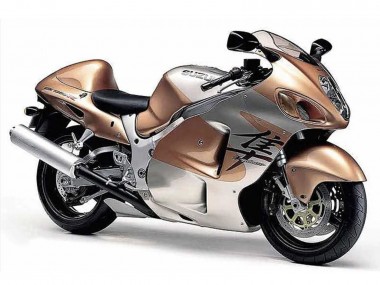 Cheap 1996-2007 Suzuki GSXR 1300 Hayabusa Motorcycle Fairings - Light Brown Silver