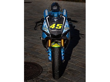 Cheap 2015-2019 Yamaha YZF R1 Motorcycle Fairings - Blue Yellow Shark