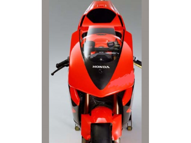 2003-2004 Honda CBR600RR Bike Fairings - Red Glossy Black