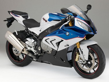 Cheap 2015-2016 BMW S1000RR Motorcycle Fairings - White Blue
