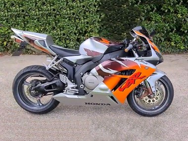 Cheap 2006-2007 Honda CBR1000RR Motorcycle Fairings - Silver Orange