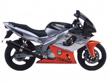 Cheap 1996-2007 Yamaha YZF600R Thundercat Motorcycle Fairings - Grey Orange Black