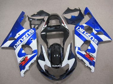 Cheap 2000-2002 Suzuki GSXR 1000 Motorcycle Fairings - Blue White Black Red