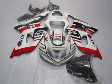 Cheap 2000-2002 Suzuki GSXR 1000 Motorcycle Fairings - White Red Black Rizoma Playboy