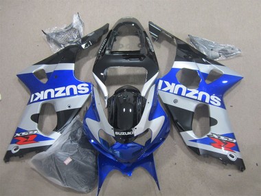 Cheap 2000-2002 Suzuki GSXR 1000 Motorcycle Fairings - Blue Silver Black Red White Decal