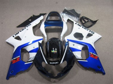 Cheap 2000-2002 Suzuki GSXR 1000 Motorcycle Fairings - White Blue Glossy Black Red