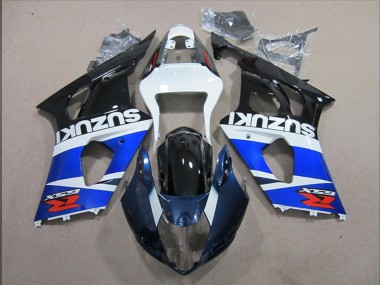 Cheap 2003-2004 Suzuki GSXR 1000 Motorcycle Fairing - White Blue Black Red