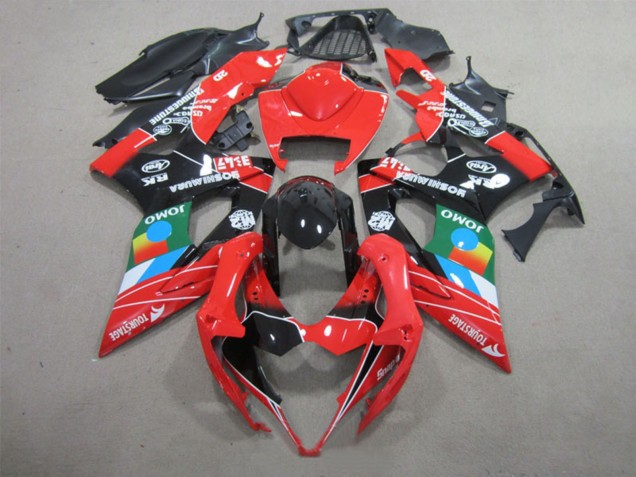 2005-2006 Suzuki GSXR 1000 Motorcycle Fairings - Red Black Blue White Green