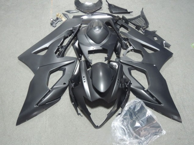 2005-2006 Suzuki GSXR 1000 Bike Fairings - Matte Black