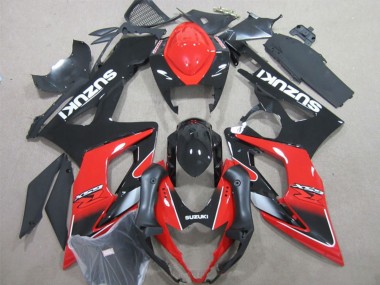 Cheap 2005-2006 Suzuki GSXR 1000 Motorcycle Fairings - Black Red