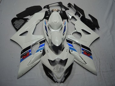 Cheap 2007-2008 Suzuki GSXR 1000 Motorcycle Fairing Kits - White Blue Red