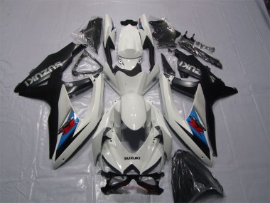 Cheap 2007-2008 Suzuki GSXR 1000 Motorcycle Fairing Kits - White Blue Black Red