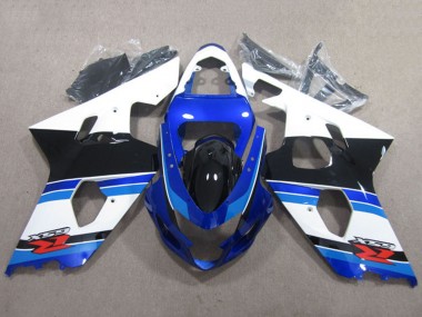 Cheap 2004-2005 Suzuki GSXR 600 Motorcycle Fairings - White Blue Black Red