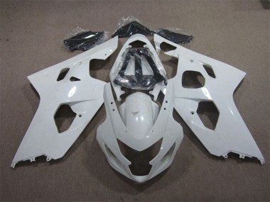 Cheap 2004-2005 Suzuki GSXR 600 Motorcycle Fairings - White