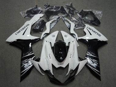 Cheap 2011-2024 Suzuki GSXR 750 Motorcycle Fairings - White Black