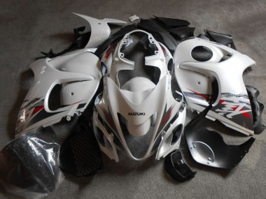 Cheap 2008-2020 Suzuki GSXR 1300 Hayabusa Motorcycle Fairing - White Black