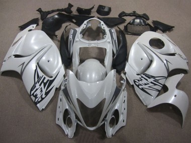 Cheap 2008-2020 Suzuki GSXR 1300 Hayabusa Motorcycle Fairings - White Black
