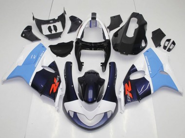 Cheap 1998-2003 Suzuki TL1000R Motorcycle Fairings - White Light Blue Black