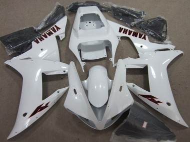 Cheap 2002-2003 Yamaha YZF R1 Motorcycle Fairings - White