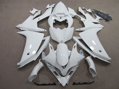 Cheap 2007-2008 Yamaha YZF R1 Motorcycle Fairings - White