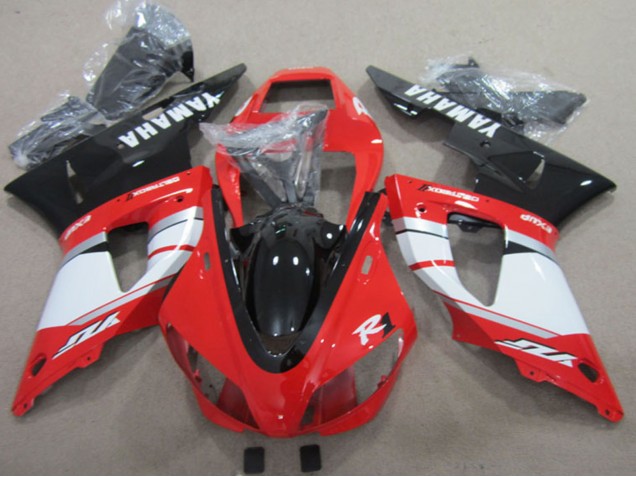 2009-2011 Yamaha YZF R1 Motorcycle Fairings - Red White Black