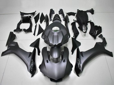 Cheap 2015-2019 Yamaha YZF R1 Motorcycle Fairing - Matte Black Glossy Black