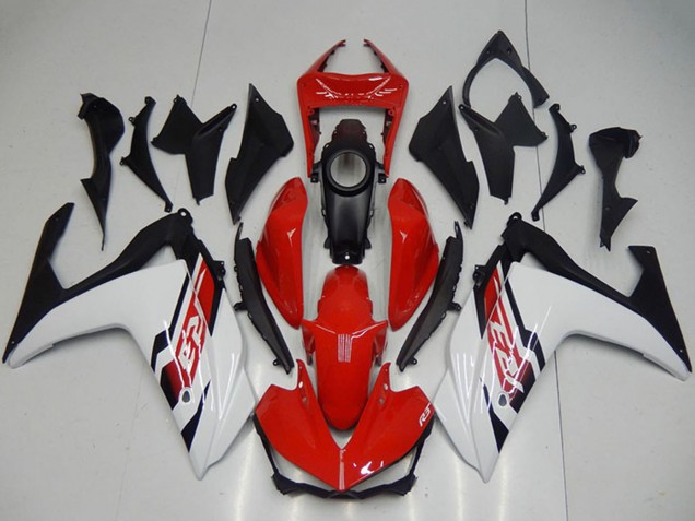 2015-2018 Yamaha YZF R3 Motorcycle Fairing Kits - White Red Black