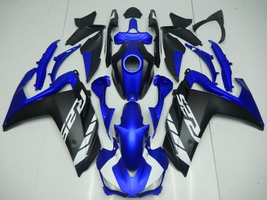 Cheap 2015-2018 Yamaha YZF R3 Motorcycle Fairings - Blue Matte Black