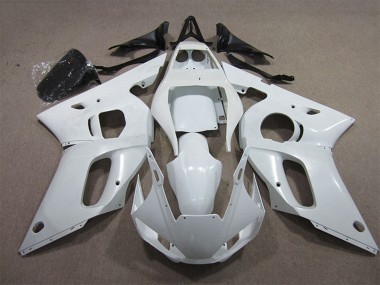 Cheap 1998-2002 Yamaha YZF R6 Motorcycle Fairings - White