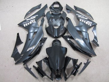 Cheap 2008-2016 Yamaha YZF R6 Motorcycle Fairings - Glossy Black Matte Black White Decals
