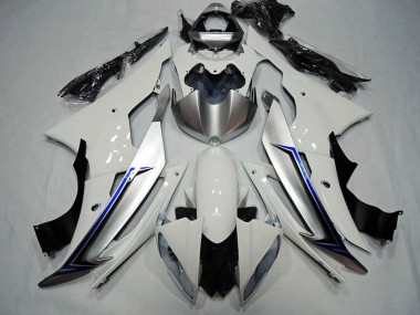 Cheap 2008-2016 Yamaha YZF R6 Motorcycle Fairing Kits - White Blue Black