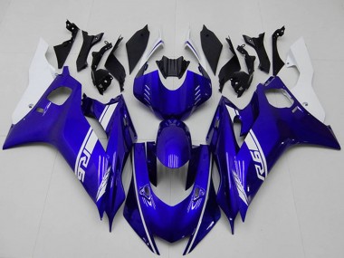 Cheap 2017-2023 Yamaha YZF R6 Motorcycle Fairings - White Blue