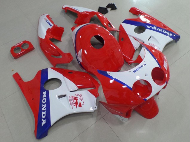Cheapest 1991-1998 Blue Red White Honda CBR250RR MC22 Replacement Motorcycle Fairings