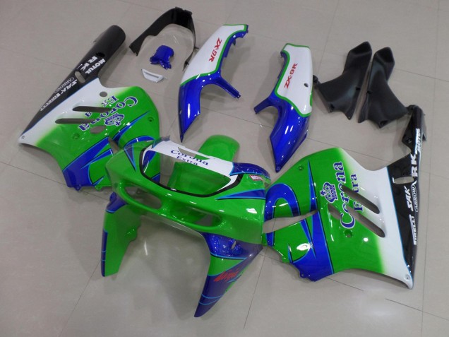 Cheapest 1994-1997 Green Corona Kawasaki ZX9R Motorcycle Bodywork Cheapest 1994-1997 Green Corona Kawasaki ZX9R Motorcycle Bodywork