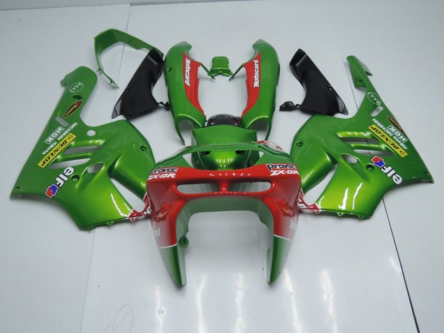 Cheapest 1994-1997 Green Red Kawasaki ZX9R Motorbike Fairing Kits