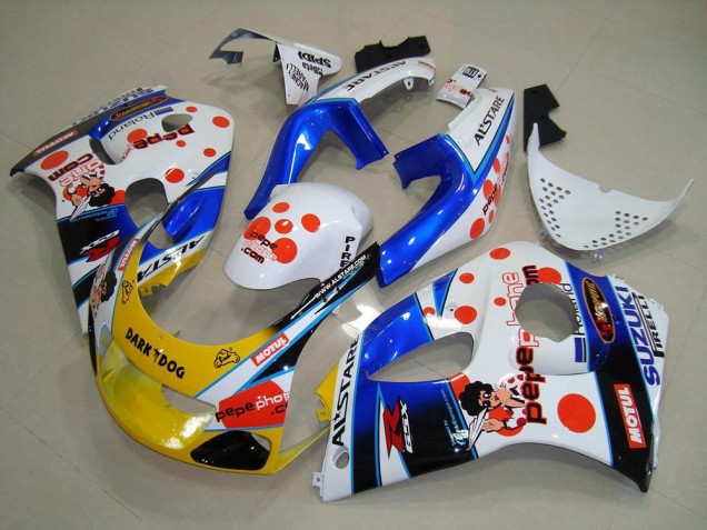 Cheapest 1996-2000 Pepe Phone Suzuki GSXR 600 Motorcylce Fairings