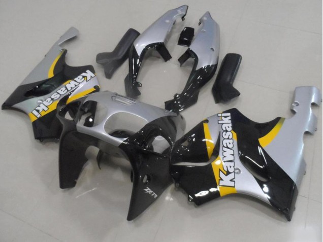 Cheapest 1996-2003 Silver and Black Kawasaki ZX7R Motorcylce Fairings Cheapest 1996-2003 Silver and Black Kawasaki ZX7R Motorcylce Fairings