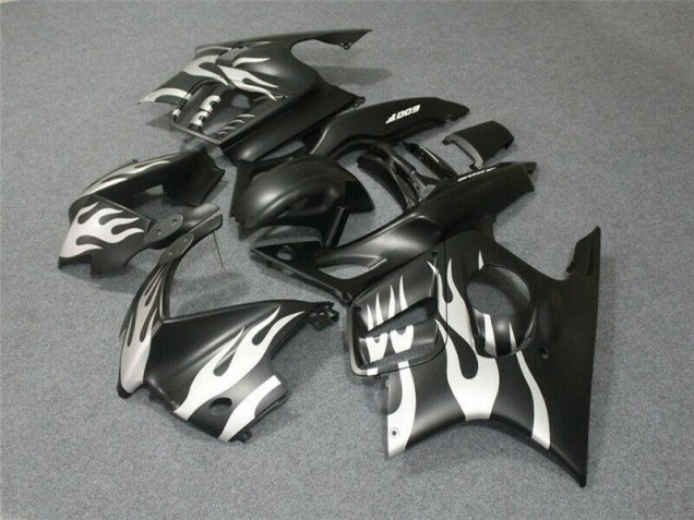 Cheapest 1995-1998 Black White Flame Honda CBR600 F3 Motorbike Fairing