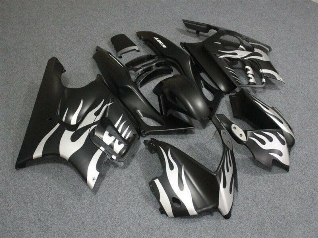 Cheapest 1995-1998 Black White Flame Honda CBR600 F3 Motorbike Fairing