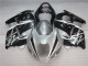 Cheapest 1996-2007 Silver Black Suzuki GSXR 1300 Hayabusa Motorcycle Fairing Kits