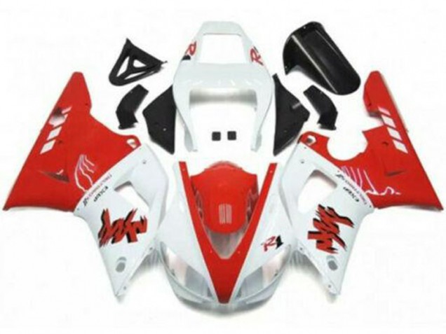 Cheapest 1998-1999 Red White Yamaha YZF R1 Moto Fairings Cheapest 1998-1999 Red White Yamaha YZF R1 Moto Fairings