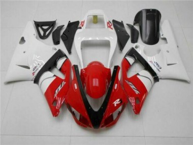 Cheapest 1998-1999 Red White Yamaha YZF R1 Motorcycle Replacement Fairings